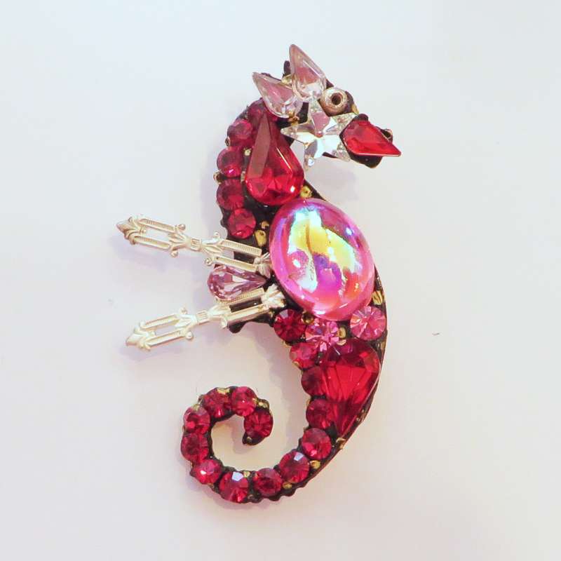 Seahorse Brooch
